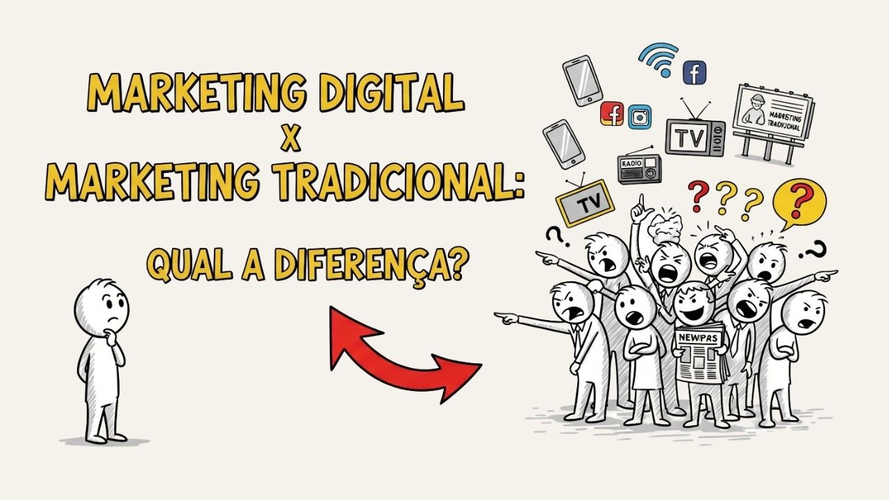 No momento, você está visualizando Marketing digital x marketing tradicional: qual a diferença?